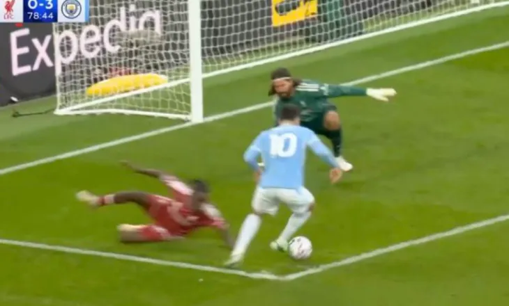 VIDEO/ Manchester City mund në transfertë Liverpool, shikoni golin e bukur të Cherki
