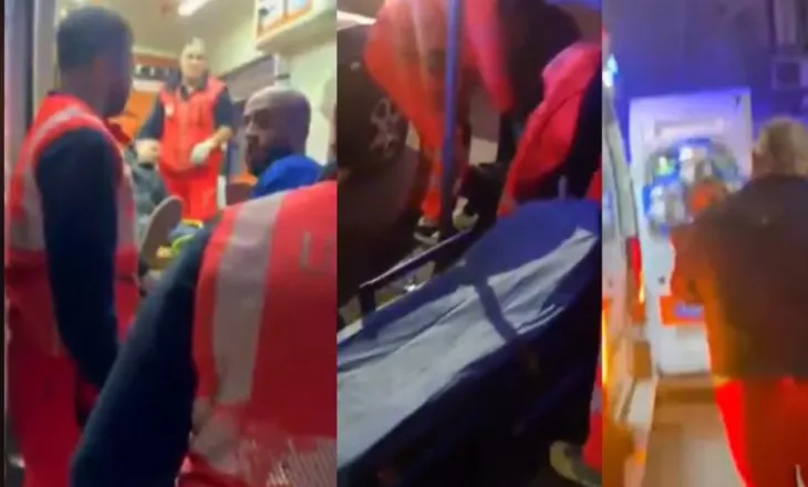 VIDEO/ Momenti kur protestuesin e dhunuar e marrin në krahë për ta dërguar tek ambulanca