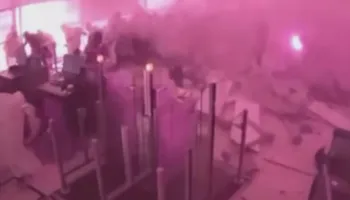 VIDEO/ Momenti nga shpërthimi në aeroportin e Riadit, një person u vra, 11 të tjerë mbetën të plagosur
