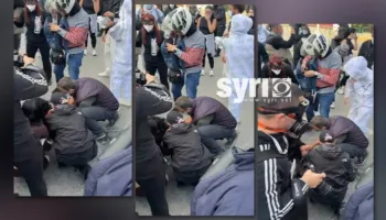 VIDEO/ Në gjendje të rëndë studentja, policia e qëlloi me bombulën e gazit në kokë
