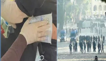 VIDEO/ Qytetari qëllohet nga policia me plumb gome në pjesën e barkut