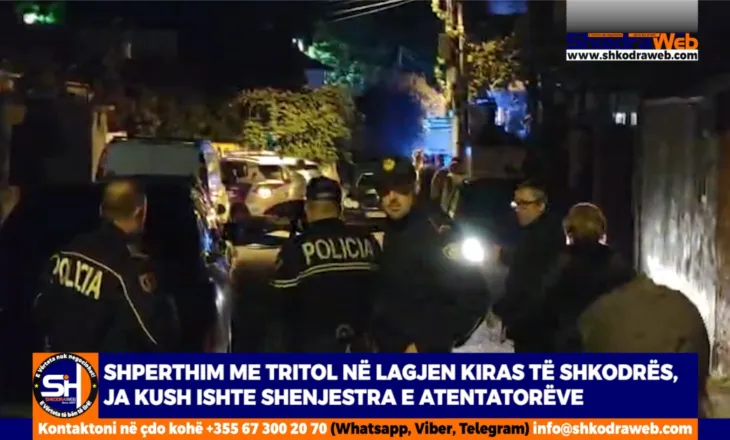 VIDEO – Shpërthim me tritol në lagjen Kiras të Shkodrës, ja kush ishte shenjestra e atentatorëve…