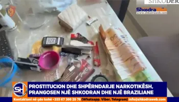 VIDEO – Ushtrim prostitucioni dhe shpërndarje narkotikësh, arrestohen 2 persona në Shkodër…