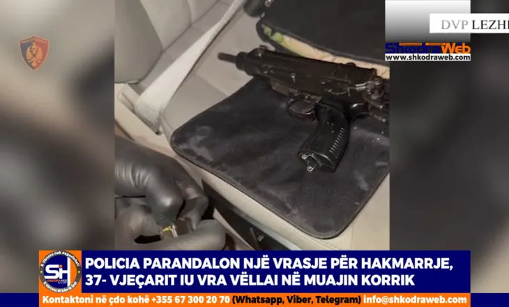 VIDEO+EMRI – Planifikonte vrasje për hakmarrje për vëllanë, arrestohet nga policia 37- vjeçari…