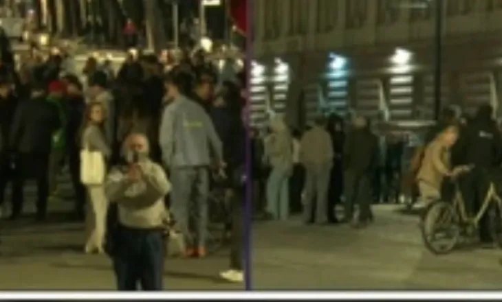Vijon protesta para Kryeministrisë: Arrestoni Ramën