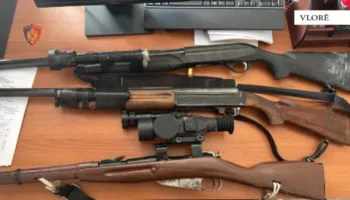 Vlorë/ Qarkullonte me armë zjarri dhe gjahu pa leje, arrestohet 40-vjeçari