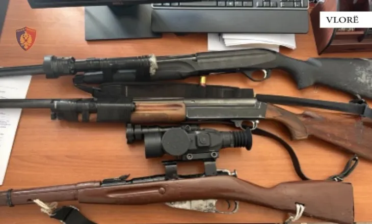 Vlorë/ Qarkullonte me armë zjarri dhe gjahu pa leje, arrestohet 40-vjeçari