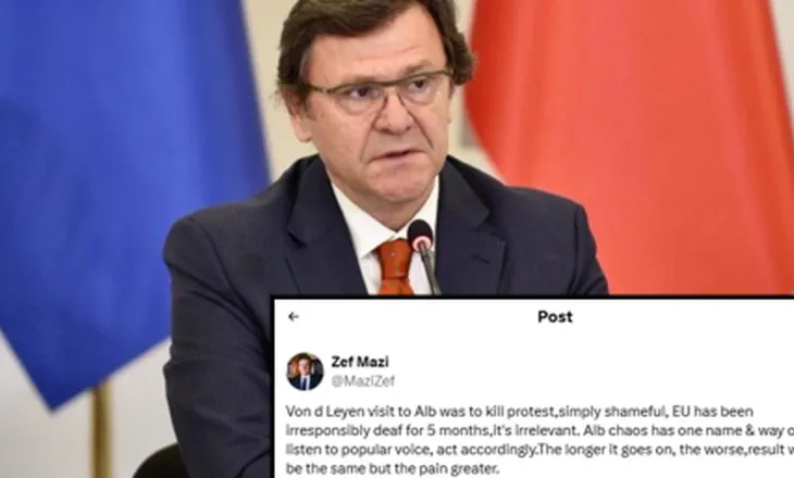 “Von der Leyen erdhi për të vrarë protestën”, ish-kryenegociatori i Shqipërisë-Ramës: Dëgjo popullin, sa më gjatë, aq më keq