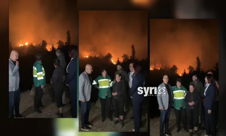 Zjarr masiv në Galush të Peqinit/ Himçi: Rrezikohen shtëpitë dhe bagëtitë, kërkon urgjentisht ndërhyrje