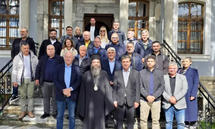Zv.ministri i Brendshëm i Greqisë, Gioulekas në Korçë: Çdo grek duhet të kalojë edhe nëpër Korçë, për të parë rrënjët e popullit tonë