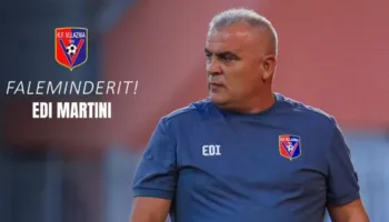 ZYRTARE – Edi Martini nuk është më trajneri i Vllaznisë, kuqeblutë mbyllin bashkëpunimin me të…